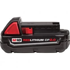Milwaukee M18 18-Volt 2.0 Ah Lithium-Ion Compact Battery -Outdoor Power Equipment Sales Store milwaukee outdoor power batteries chargers 48 11 1820 c3 1000