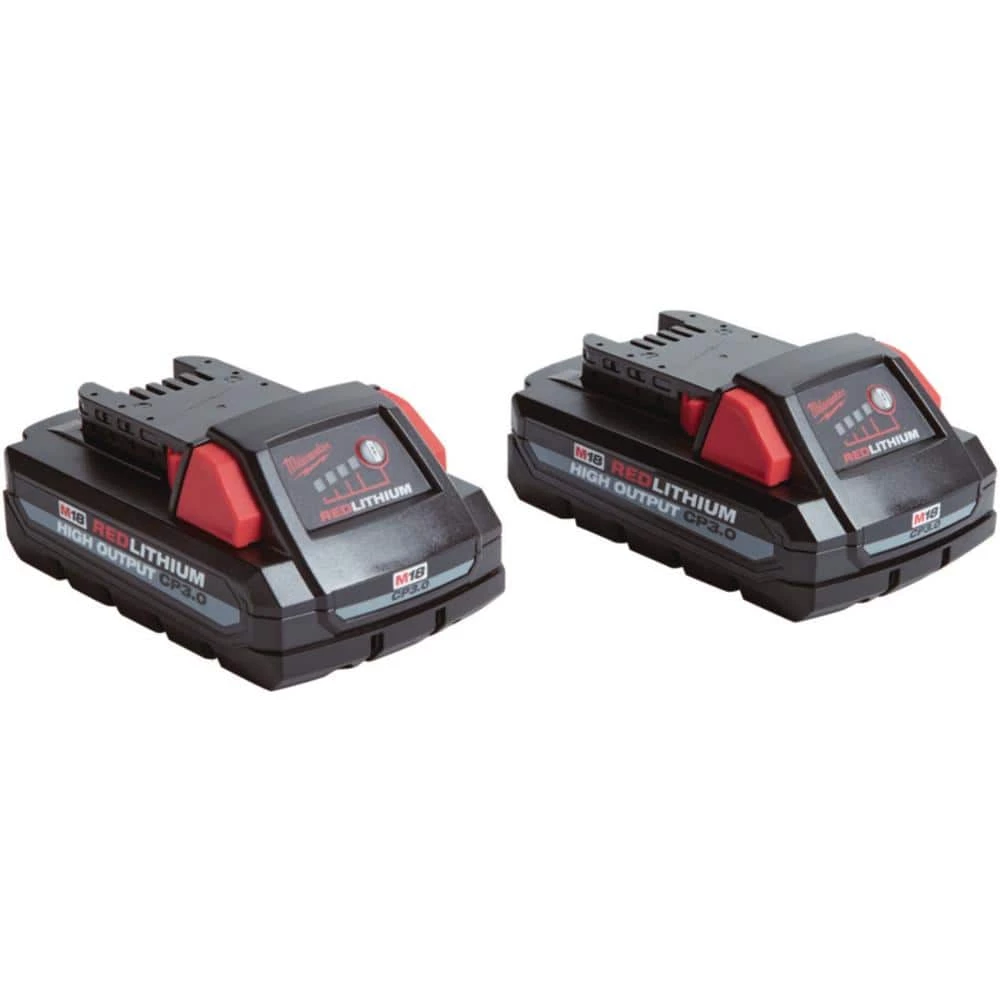 Milwaukee M18 18-Volt Lithium-Ion HIGH OUTPUT CP 3.0 Ah Battery Pack (4-Pack) 15 Milwaukee M18 18-Volt Lithium-Ion HIGH OUTPUT CP 3.0 Ah Battery Pack (4-Pack) - Image 13