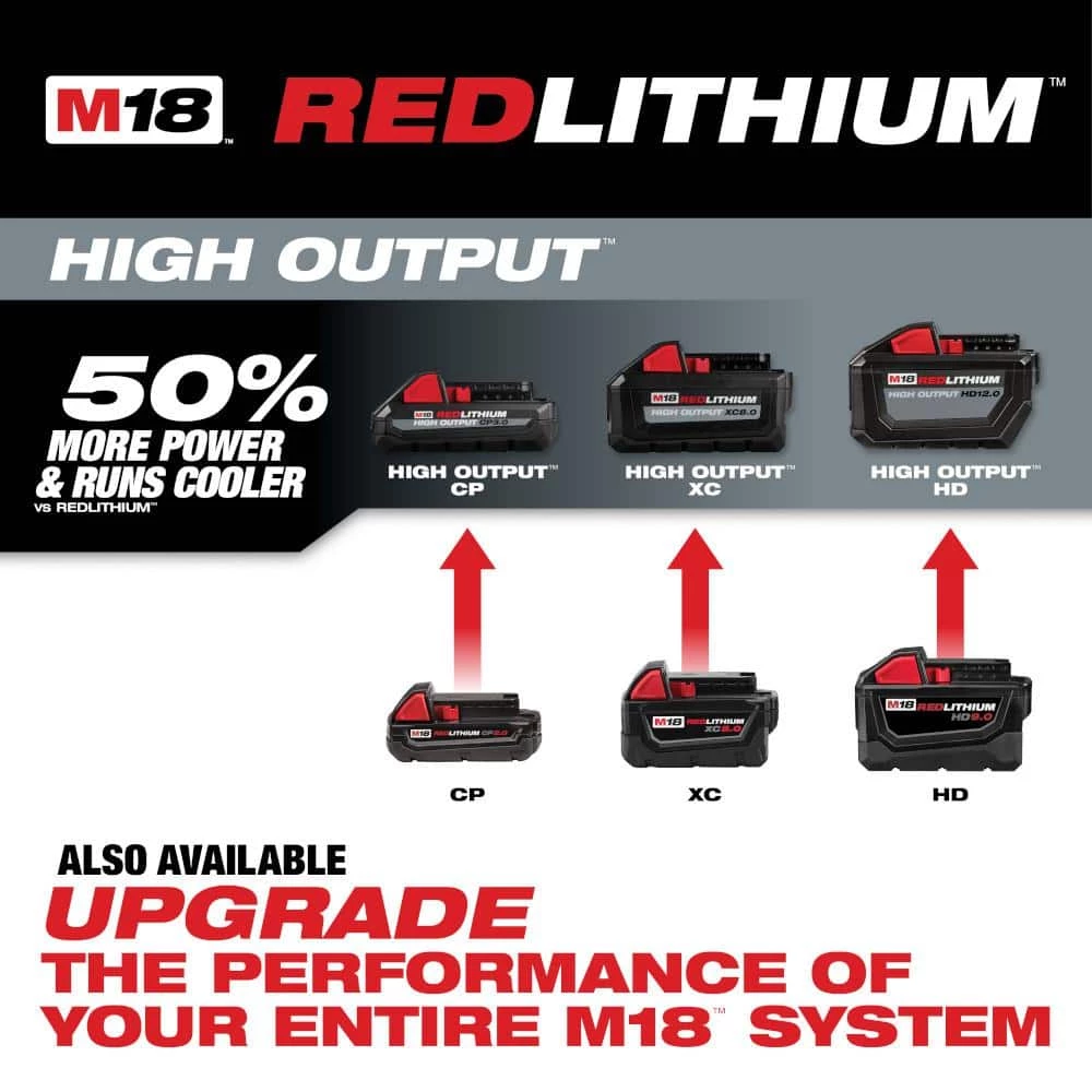 Milwaukee M18 18-Volt 5.0 Ah Lithium-Ion XC Extended Capacity Battery Pack 6 Milwaukee M18 18-Volt 5.0 Ah Lithium-Ion XC Extended Capacity Battery Pack - Image 4