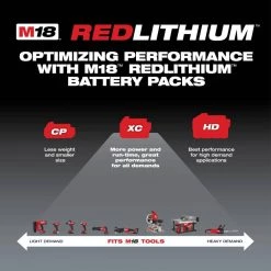 Milwaukee M18 18-Volt Lithium-Ion XC Extended Capacity Battery Pack 5.0Ah (4-Pack) -Outdoor Power Equipment Sales Store milwaukee outdoor power batteries chargers 48 11 1852 40 1000