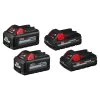 Milwaukee M18 18-Volt Lithium-Ion High Output 6.0Ah and 3.0Ah Battery Pack (4-Pack) 2 Milwaukee M18 18-Volt Lithium-Ion High Output 6.0Ah and 3.0Ah Battery Pack (4-Pack) -Outdoor Power Equipment Sales Store milwaukee outdoor power batteries chargers 48 11 1862 48 11 1837 64 1000