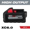 Milwaukee M18 18-Volt Lithium-Ion High Output 6.0Ah Battery Pack (2-Pack) -Outdoor Power Equipment Sales Store milwaukee outdoor power batteries chargers 48 11 1862 64 1000