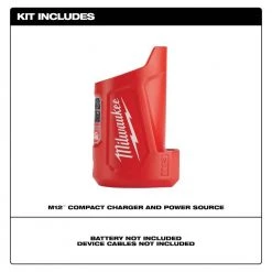 Milwaukee M12 12-Volt Lithium-Ion XC Extended Capacity 3.0 Ah Battery Pack (2-Pack) with M12 Portable Power Source 11 Milwaukee M12 12-Volt Lithium-Ion XC Extended Capacity 3.0 Ah Battery Pack (2-Pack) with M12 Portable Power Source -Outdoor Power Equipment Sales Store milwaukee outdoor power batteries chargers 48 11 2412 48 59 1201 40 1000