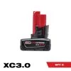 Milwaukee M12 12-Volt Lithium-Ion XC Extended Capacity 3.0 Ah Battery Pack (2-Pack) 2 Milwaukee M12 12-Volt Lithium-Ion XC Extended Capacity 3.0 Ah Battery Pack (2-Pack) -Outdoor Power Equipment Sales Store milwaukee outdoor power batteries chargers 48 11 2412 64 1000