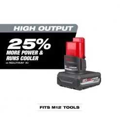 Milwaukee M12 12-Volt Lithium-Ion XC High Output 5 Ah Battery (2-Pack) -Outdoor Power Equipment Sales Store milwaukee outdoor power batteries chargers 48 11 2450 48 11 2450 44 1000
