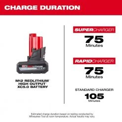 Milwaukee M12 12-Volt Lithium-Ion XC High Output 5 Ah Battery (3-Pack) -Outdoor Power Equipment Sales Store milwaukee outdoor power batteries chargers 48 11 2450 48 11 2450 48 11 2450 1d 1000