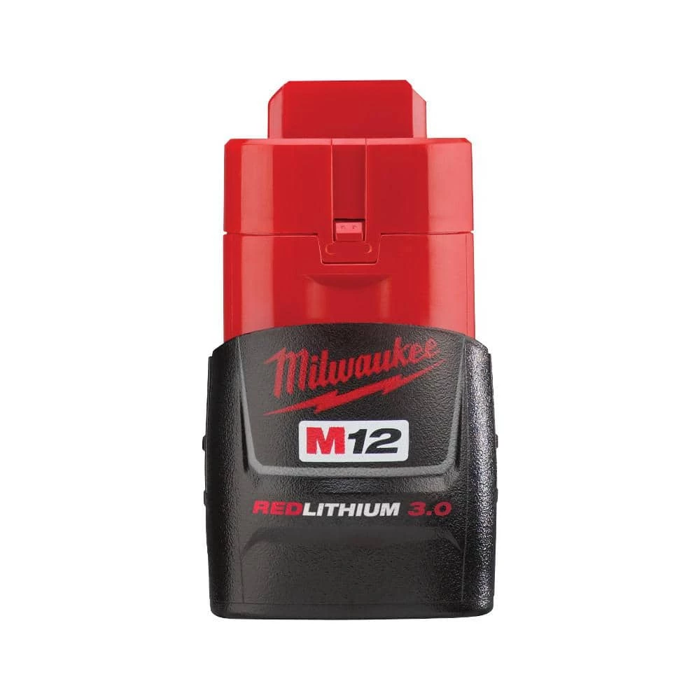 Milwaukee M12 12-Volt Lithium-Ion Extended Capacity Battery Pack Combo W/ 6.0Ah and 3.0Ah Batteries 11 Milwaukee M12 12-Volt Lithium-Ion Extended Capacity Battery Pack Combo W/ 6.0Ah and 3.0Ah Batteries - Image 9
