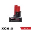 Milwaukee M12 12V Lithium-Ion XC Extended Capacity Battery Pack 6.0Ah (2-Pack) 2 Milwaukee M12 12V Lithium-Ion XC Extended Capacity Battery Pack 6.0Ah (2-Pack) -Outdoor Power Equipment Sales Store milwaukee outdoor power batteries chargers 48 11 2460 64 1000 2