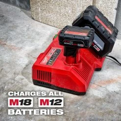 Milwaukee M12 and M18 12-Volt/18-Volt Lithium-Ion Multi-Voltage Super Charger Battery Charger with 3.0Ah Battery Pack (2-Pack) -Outdoor Power Equipment Sales Store milwaukee outdoor power batteries chargers 48 59 1811 48 11 1837 1f 1000