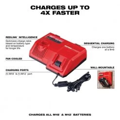 Milwaukee M12 and M18 12-Volt/18-Volt Lithium-Ion Multi-Voltage Super Charger Battery Charger with 3.0Ah Battery Pack (2-Pack) -Outdoor Power Equipment Sales Store milwaukee outdoor power batteries chargers 48 59 1811 48 11 1837 40 1000 1