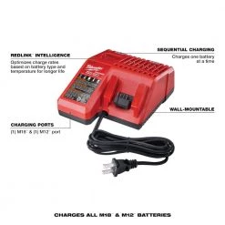 Milwaukee M18 18-Volt Lithium-Ion HIGH OUTPUT Starter Kit with One 3.0Ah Battery and Charger -Outdoor Power Equipment Sales Store milwaukee outdoor power batteries chargers 48 59 1835 77 1000