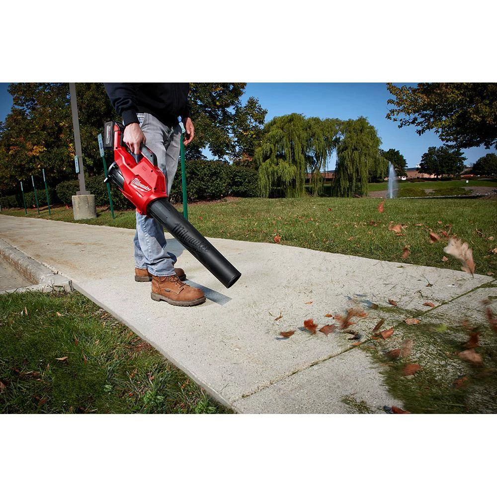 Milwaukee M18 FUEL 18-Volt Brushless Cordless Electric String Trimmer/Blower Combo Kit w/0.080 in. x 150 ft. Line & Edger (3-Tool) 14 Milwaukee M18 FUEL 18-Volt Brushless Cordless Electric String Trimmer/Blower Combo Kit w/0.080 in. x 150 ft. Line & Edger (3-Tool) - Image 12