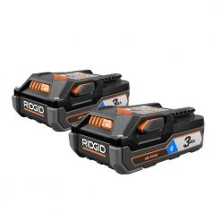 RIDGID 18V OCTANE Bluetooth 3.0 Ah Batteries (2-Pack) and Charger Kit with Tool Bag -Outdoor Power Equipment Sales Store ridgid outdoor power batteries chargers ac806 40 1000