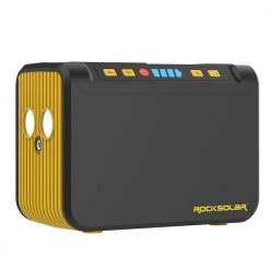 ROCKSOLAR 80-Watt Li-Battery Generator Multi-function Push Button Start Portable Power -Outdoor Power Equipment Sales Store rocksolar battery generators rs81 1f 1000