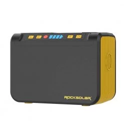ROCKSOLAR 80-Watt Li-Battery Generator Multi-function Push Button Start Portable Power -Outdoor Power Equipment Sales Store rocksolar battery generators rs81 4f 1000