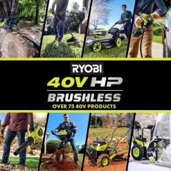 RYOBI 40V HP Brushless Cordless Earth Auger with 8 in. Bit with 4.0 Ah Battery and Charger -Outdoor Power Equipment Sales Store ryobi augers ry40710vnm 31 1000
