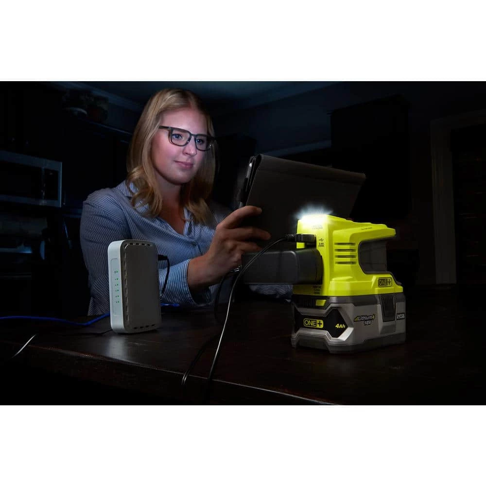 RYOBI (2) 150-Watt Battery Powered Inverter for ONE+ 18V Battery 8 RYOBI (2) 150-Watt Battery Powered Inverter for ONE+ 18V Battery - Image 6