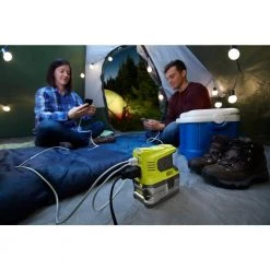 RYOBI (2) 150-Watt Battery Powered Inverter for ONE+ 18V Battery 19 RYOBI (2) 150-Watt Battery Powered Inverter for ONE+ 18V Battery -Outdoor Power Equipment Sales Store ryobi battery generators ryi150bg cmb1 a0 1000