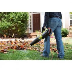RYOBI 135 MPH 440 CFM 8 Amp Corded Electric Jet Fan Blower -Outdoor Power Equipment Sales Store ryobi corded leaf blowers ry421021 1f 1000