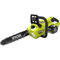RYOBI 40V HP Brushless 14 in. Cordless Battery Chainsaw with 4.0 Ah Battery and Charger -Outdoor Power Equipment Sales Store ryobi cordless chainsaws ry405100 1f 1000