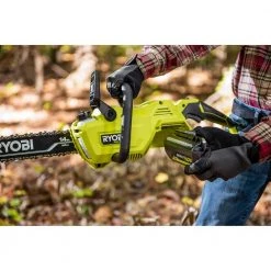 RYOBI 40V HP Brushless 14 in. Cordless Battery Chainsaw with 4.0 Ah Battery and Charger -Outdoor Power Equipment Sales Store ryobi cordless chainsaws ry405100 4f 1000