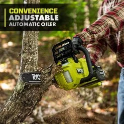 RYOBI 40V HP Brushless 14 in. Cordless Battery Chainsaw with 4.0 Ah Battery and Charger -Outdoor Power Equipment Sales Store ryobi cordless chainsaws ry405100 77 1000