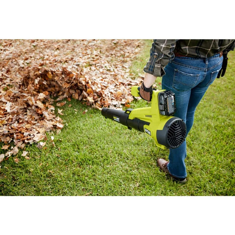 RYOBI ONE+ HP 18V Brushless 110 MPH 350 CFM Cordless Variable-Speed Jet Fan Leaf Blower (Tool Only) 10 RYOBI ONE+ HP 18V Brushless 110 MPH 350 CFM Cordless Variable-Speed Jet Fan Leaf Blower (Tool Only) - Image 8