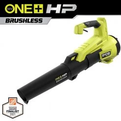 RYOBI ONE+ HP 18V Brushless 110 MPH 350 CFM Cordless Variable-Speed Jet Fan Leaf Blower (Tool Only)