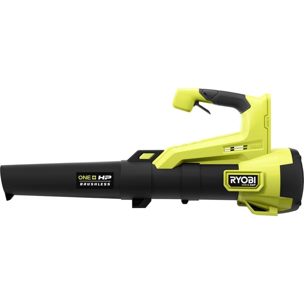 RYOBI ONE+ HP 18V Brushless 110 MPH 350 CFM Cordless Variable-Speed Jet Fan Leaf Blower (Tool Only) 6 RYOBI ONE+ HP 18V Brushless 110 MPH 350 CFM Cordless Variable-Speed Jet Fan Leaf Blower (Tool Only) - Image 4