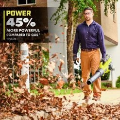 RYOBI 40V HP Brushless Whisper Series 190 MPH 730 CFM Cordless Battery Jet Fan Leaf Blower with (2) 4.0 Ah Batteries & Charger -Outdoor Power Equipment Sales Store ryobi cordless leaf blowers ry404100vnm 77 1000