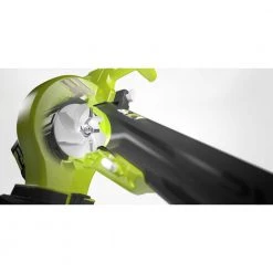 RYOBI 40V Vac Attack Cordless Leaf Vacuum/Mulcher with 5.0 Ah Battery and Charger -Outdoor Power Equipment Sales Store ryobi cordless leaf blowers ry40451 1f 1000