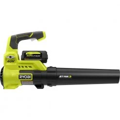 RYOBI 40V 110 MPH 525 CFM Cordless Battery Variable-Speed Jet Fan Leaf Blower with 4.0 Ah Battery and Charger 22 RYOBI 40V 110 MPH 525 CFM Cordless Battery Variable-Speed Jet Fan Leaf Blower with 4.0 Ah Battery and Charger -Outdoor Power Equipment Sales Store ryobi cordless leaf blowers ry40480vnm 1f 1000