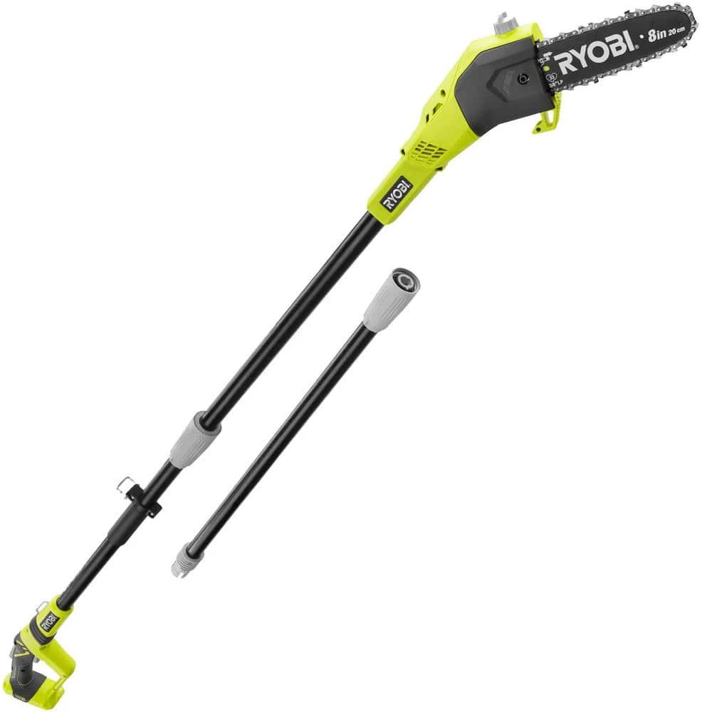 RYOBI ONE+ 18V 8 in. Cordless Battery Pole Saw (Tool Only) 3 RYOBI ONE+ 18V 8 in. Cordless Battery Pole Saw (Tool Only)