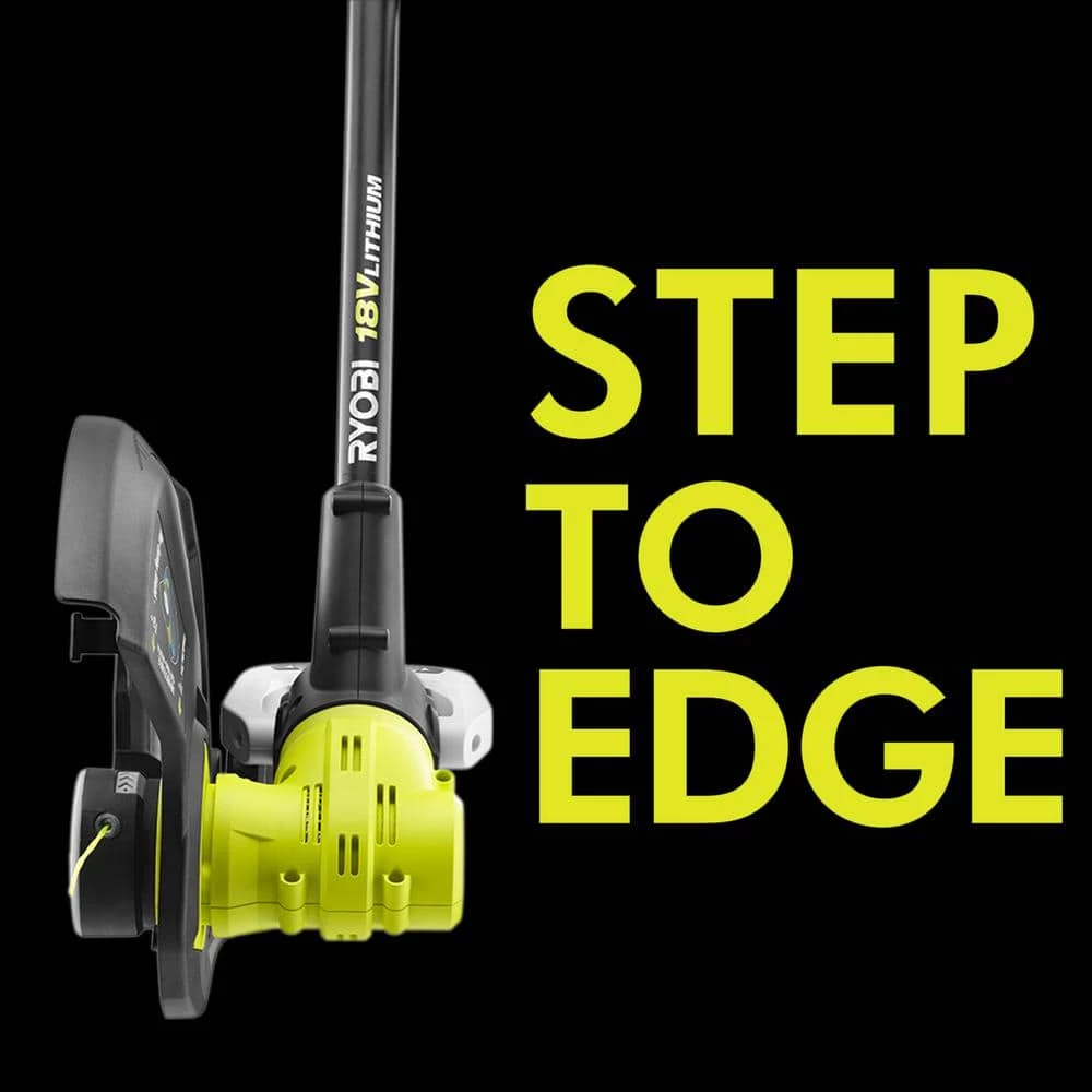 RYOBI ONE+ 18V 13 in. Cordless Battery String Trimmer/Edger with 4.0 Ah Battery and Charger 10 RYOBI ONE+ 18V 13 in. Cordless Battery String Trimmer/Edger with 4.0 Ah Battery and Charger - Image 8