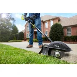 RYOBI 40V Brushless Cordless Battery Attachment Capable String Trimmer with 4.0 Ah Battery and Charger -Outdoor Power Equipment Sales Store ryobi cordless string trimmers ry40270vnm 1d 1000