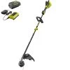 RYOBI 40V Brushless Cordless Battery Attachment Capable String Trimmer with 4.0 Ah Battery and Charger -Outdoor Power Equipment Sales Store ryobi cordless string trimmers ry40270vnm 64 1000
