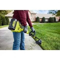 RYOBI 40V Brushless Cordless Battery Attachment Capable String Trimmer with 4.0 Ah Battery and Charger -Outdoor Power Equipment Sales Store ryobi cordless string trimmers ry40270vnm a0 1000