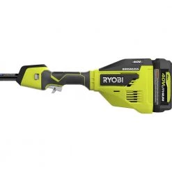 RYOBI 40V Brushless Cordless Battery Attachment Capable String Trimmer with 4.0 Ah Battery and Charger -Outdoor Power Equipment Sales Store ryobi cordless string trimmers ry40270vnm c3 1000