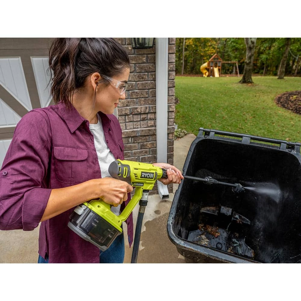 RYOBI ONE+ 18V EZClean 320 PSI 0.8 GPM Cordless Cold Water Power Cleaner (Tool Only) 10 RYOBI ONE+ 18V EZClean 320 PSI 0.8 GPM Cordless Cold Water Power Cleaner (Tool Only) - Image 8