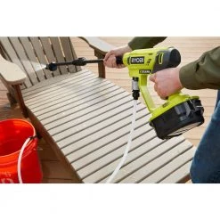 RYOBI ONE+ 18V EZClean 320 PSI 0.8 GPM Cordless Cold Water Power Cleaner (Tool Only) 20 RYOBI ONE+ 18V EZClean 320 PSI 0.8 GPM Cordless Cold Water Power Cleaner (Tool Only) -Outdoor Power Equipment Sales Store ryobi electric pressure washers ry120350 4f 1000