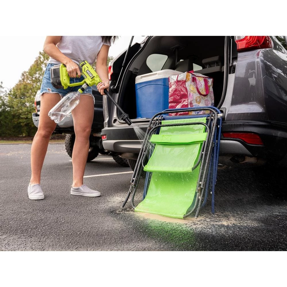 RYOBI ONE+ 18V EZClean 320 PSI 0.8 GPM Cordless Cold Water Power Cleaner (Tool Only) 14 RYOBI ONE+ 18V EZClean 320 PSI 0.8 GPM Cordless Cold Water Power Cleaner (Tool Only) - Image 12