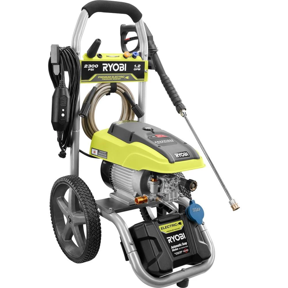 RYOBI 2300 PSI 1.2 GPM High Performance Electric Pressure Washer 8 RYOBI 2300 PSI 1.2 GPM High Performance Electric Pressure Washer - Image 6