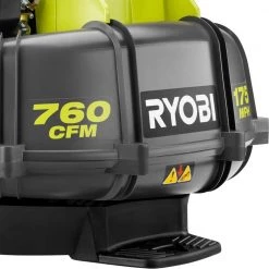 RYOBI 175 MPH 760 CFM 38cc Gas Backpack Leaf Blower -Outdoor Power Equipment Sales Store ryobi gas leaf blowers ry38bp fa 1000