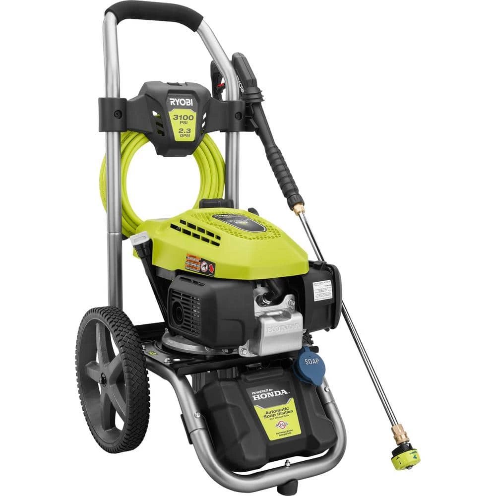 RYOBI 3100 PSI 2.3 GPM Cold Water Gas Pressure Washer Honda 9 RYOBI 3100 PSI 2.3 GPM Cold Water Gas Pressure Washer Honda - Image 7