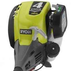RYOBI 4-Stroke 30 cc Attachment Capable Straight Shaft Gas Trimmer -Outdoor Power Equipment Sales Store ryobi gas string trimmers ry4css 44 1000