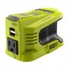 RYOBI 150-Watt Power Source for ONE+ 18V Battery (Tool Only) -Outdoor Power Equipment Sales Store ryobi inverter generators ryi150bg 64 1000