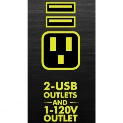 RYOBI 150-Watt Power Source for ONE+ 18V Battery (Tool Only) -Outdoor Power Equipment Sales Store ryobi inverter generators ryi150bg 77 1000