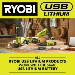 RYOBI USB Lithium 3-Port Charger with USB Lithium 2.0 Ah Lithium-ion Rechargeable Battery -Outdoor Power Equipment Sales Store ryobi outdoor power batteries chargers fvch01 fvb01 76 1000