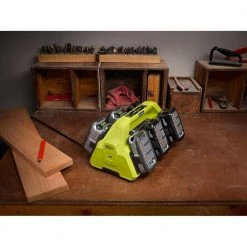 RYOBI ONE+ 18V 6-Port Dual Chemistry IntelliPort SUPERCHARGER with USB Port 18 RYOBI ONE+ 18V 6-Port Dual Chemistry IntelliPort SUPERCHARGER with USB Port -Outdoor Power Equipment Sales Store ryobi outdoor power batteries chargers p135 4f 1000