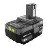 RYOBI ONE+ 18V 4.0 Ah Lithium-Ion Battery -Outdoor Power Equipment Sales Store ryobi outdoor power batteries chargers pbp005 64 1000